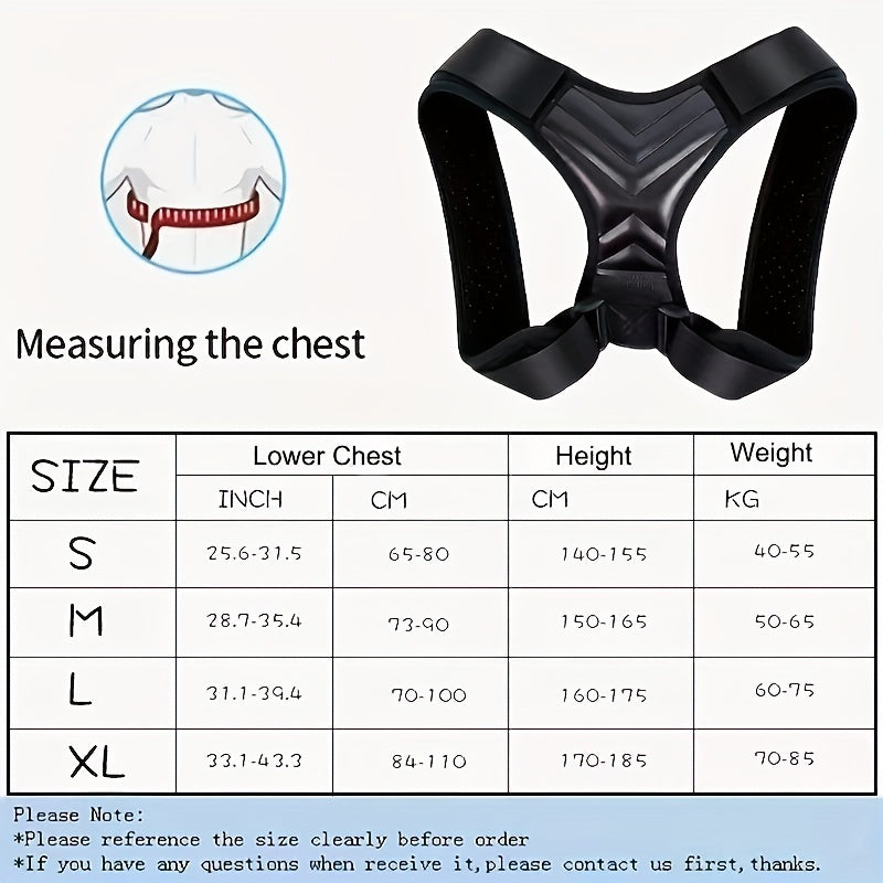 Adjustable Clavicle Posture Corrector For Men And Women, Back Straightener Posture Corrector
