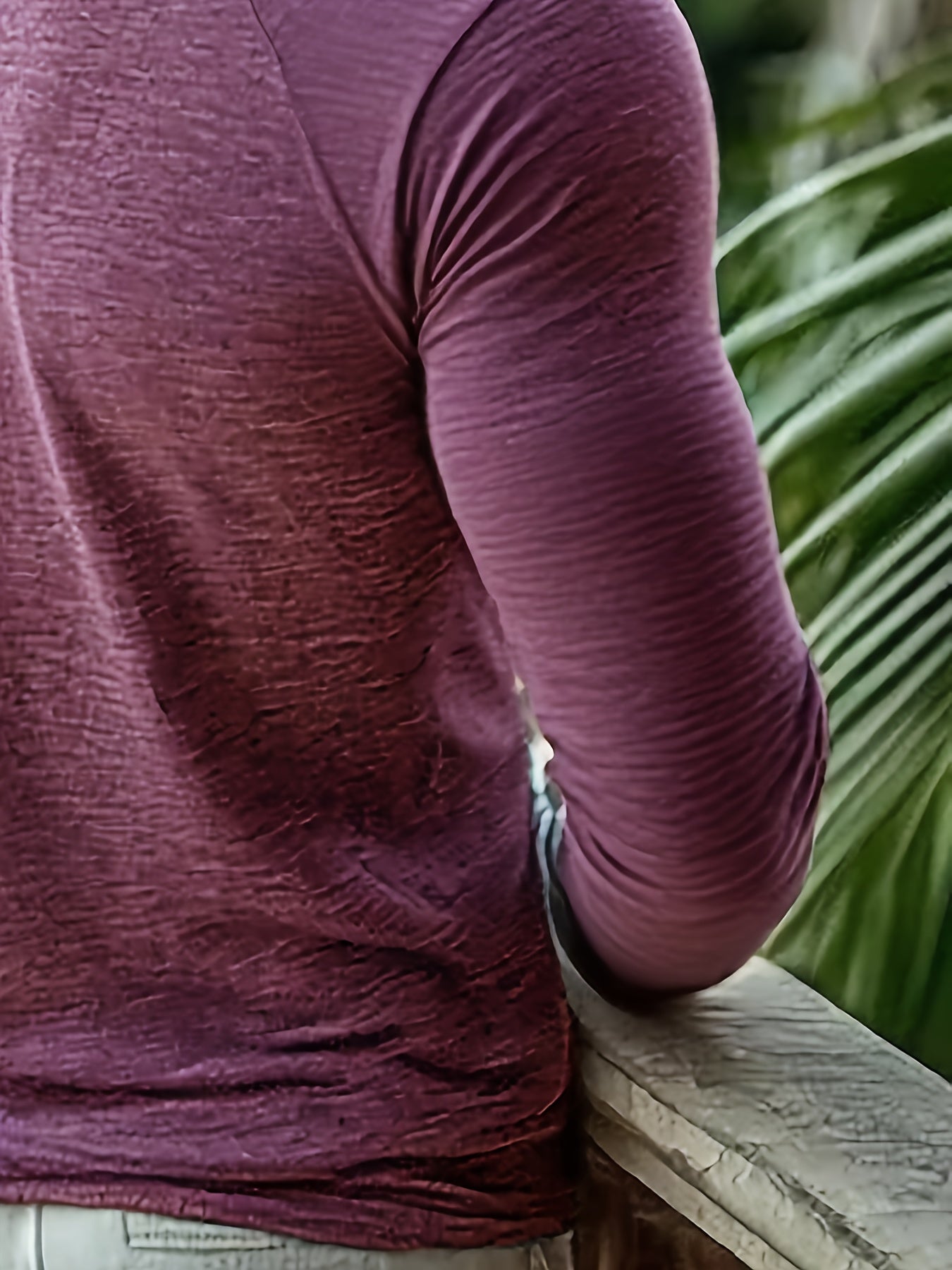 Men'S Slim Fit Long Sleeve Workout Shirt - High Elasticity Muscle Tee, Round Neck Solid Color Gym & Fitness Top for Bodybuilding, Weightlifting, Yoga - Breathable Athletic Apparel, Gym Clothes, Bodybuilding Apparel, Sleek Design, Stretchy Material, Bodyb