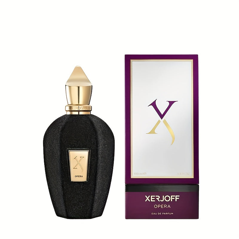 XERJOFF OPERA Eau de Parfum - (1:1) - 100ml/3.4floz Men's Perfume Women's Unisex Middle Eastern Dubai Royal Fragrance, Woody Floral Musk Scent with Long-Lasting Wear. High-End Luxury Cologne Symbol of Status and Prestige for Daily Use Dates Parties Birth