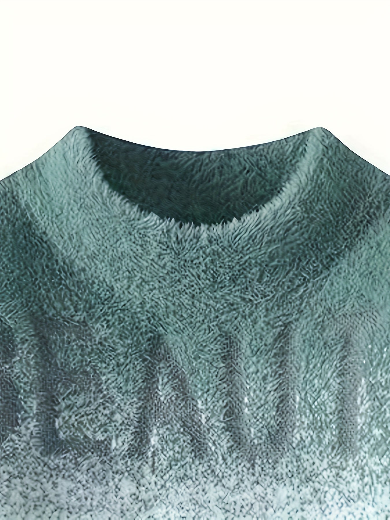Men's Winter Thermal Fleece-Lined Crewneck Sweater - Thick Warm Anti-Pilling Ribbed Trim, Slim Fit Olive Green with "Beauty Sleep Strive Repeat" Letter Print, Hand Wash Only