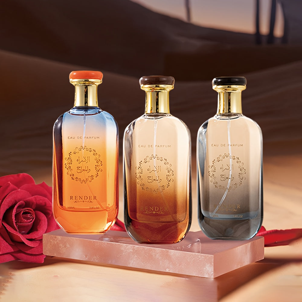 100ml Arabic Middle Eastern Perfume, Floral Fruity Scent, Long-Lasting Fragrance, Mystical Exotic Aroma, Premium Sandalwood Notes Men's perfume