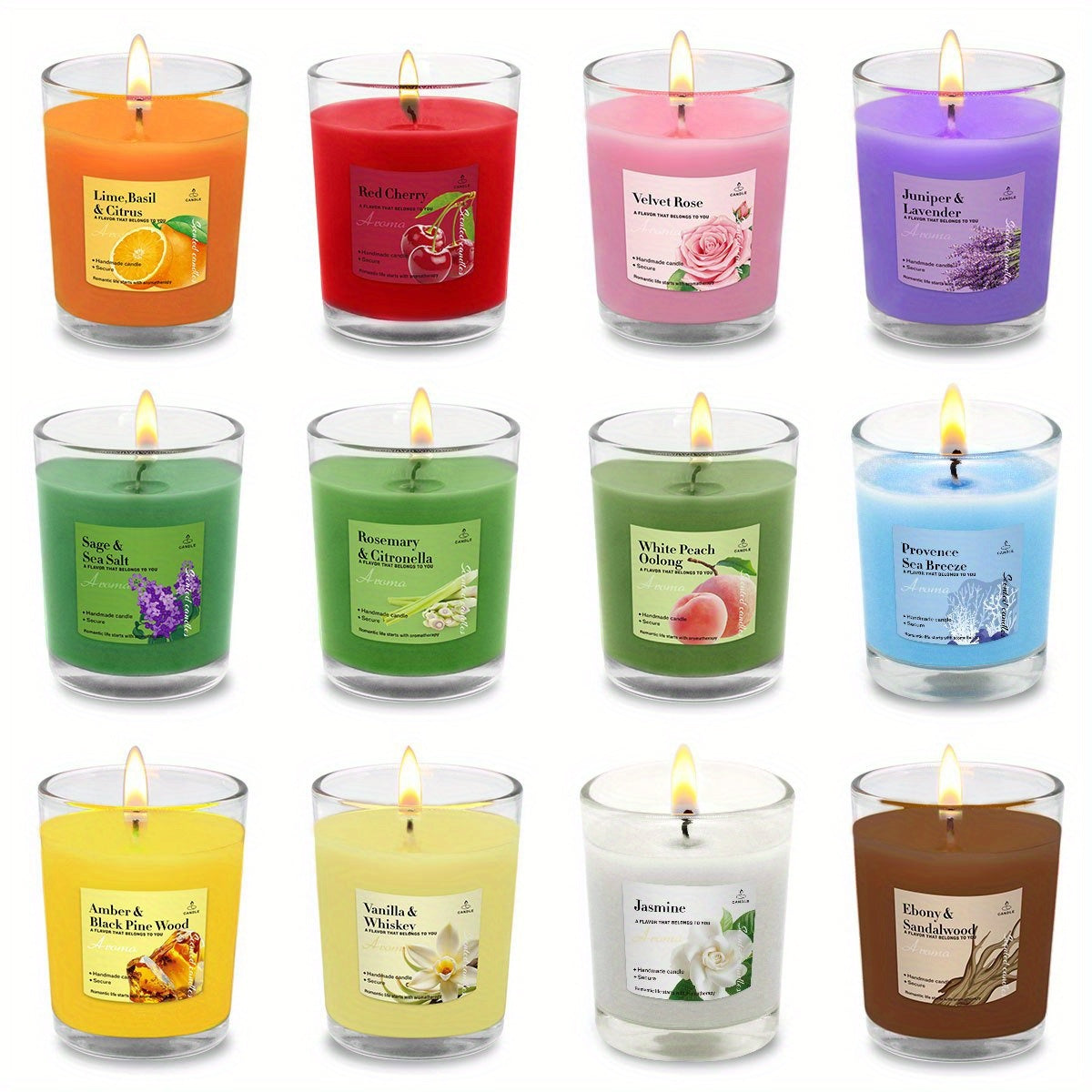 1pc Glass Cup Scented Candle, Long-Lasting Soy Wax Scented Candle Set, Holiday Gift, Party, Home Decoration, Valentine'S Day, Best Gift Box for Everyone, Candle/scented Candle, Candle With Quote, Candle Jar