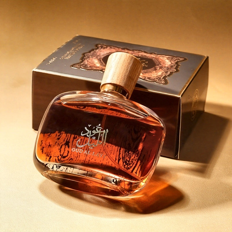 3.38oz Dubai Men's Long-Lasting Arabic perfume - Luxury Middle Eastern Cologne with Oriental Cedar, Formaldehyde-Free Formality, Elegant Amber Bottle - Gift for Birthdays, Business, Special Occasions - Arabian Fragrance for Men, Social Fragrance, Opulent