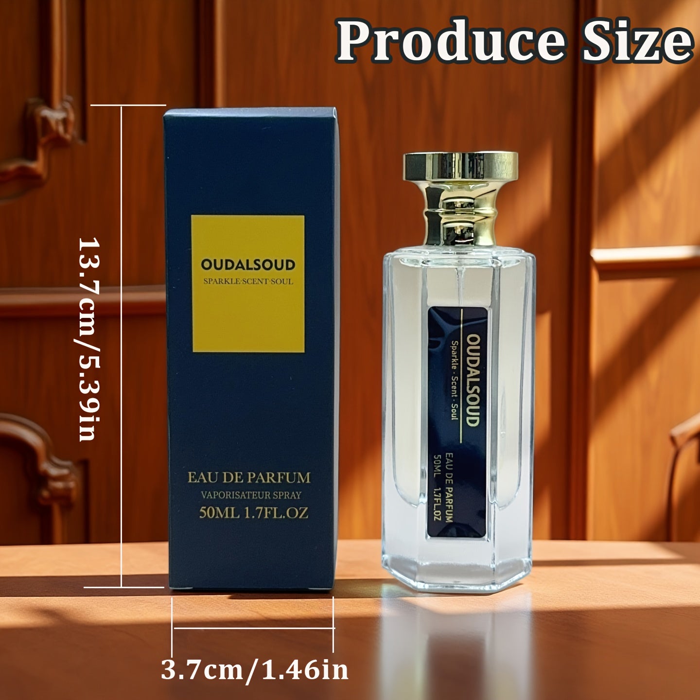 Eau de Toilette Spray - Incense Oud Perfume Woody Oriental Scent, 6-8 Hours Long Lasting, Unisex for Men & Women, Daily Dating & Special Occasions, Perfect Gift for Ramadan, Christmas, Valentine'S Day, Daily Fragrance, Elegant Bottle Design