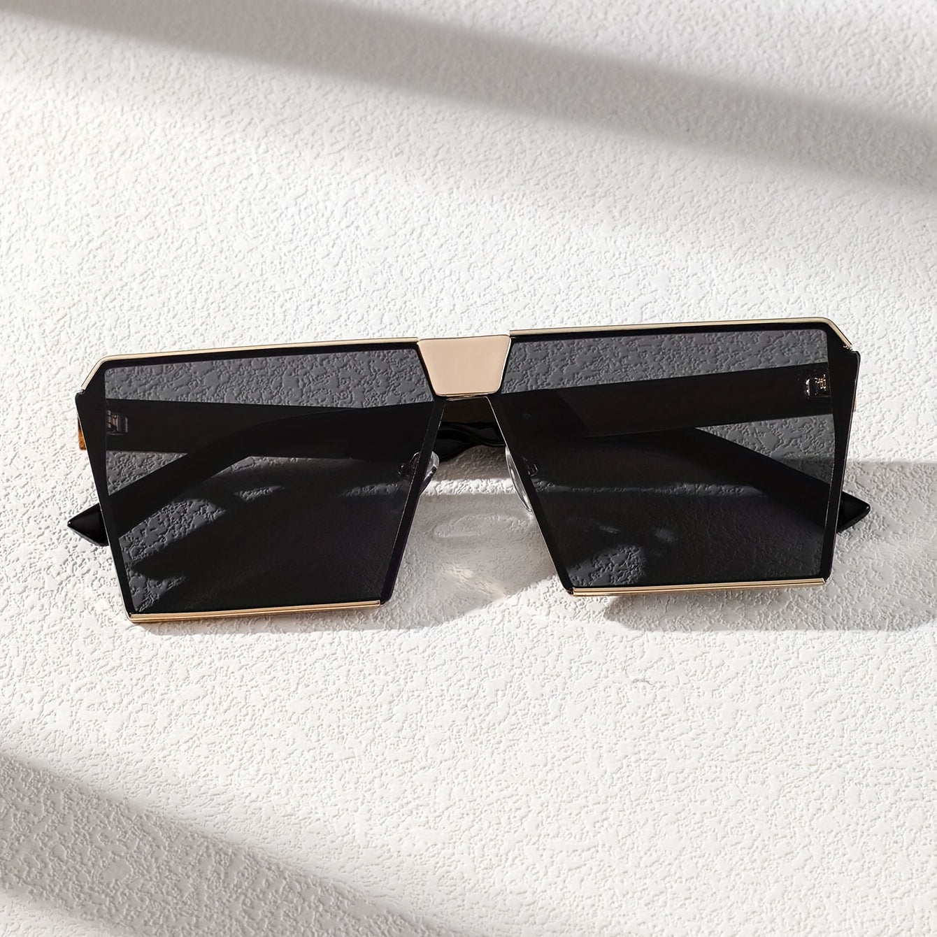 Stylish Men's Square Frame Fashion Glasses - Perfect for Driving, & Parties | Durable Copper Frame with Decorative PC Lenses