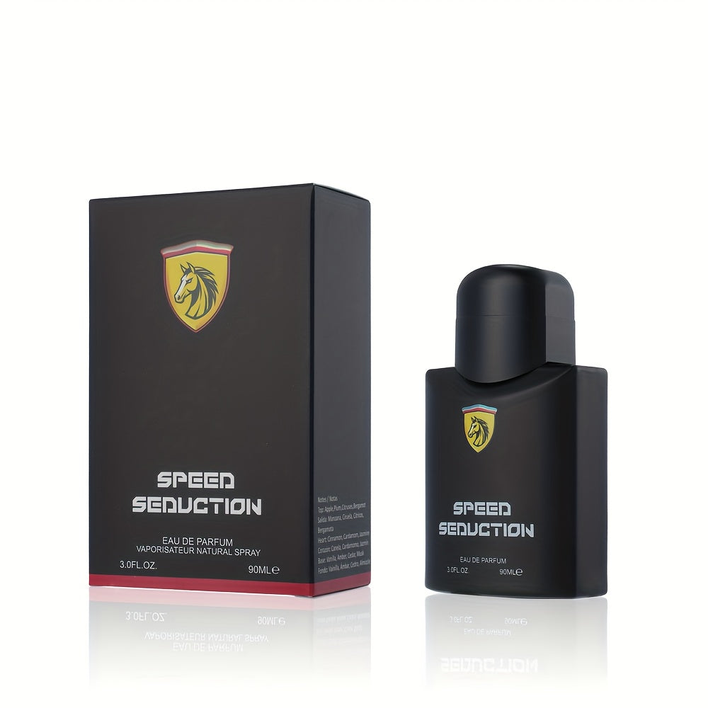 90ml Men's Perfume - Apple Rose Vanilla Fragrance - Fresh and natural scent, long-lasting fragrance, a refined and exquisite item for men., Fragrance for Men, Perfume for Men Long Lasting Branded, Women Perfume Long Lasting, Eau De Parfum Perfume for Men