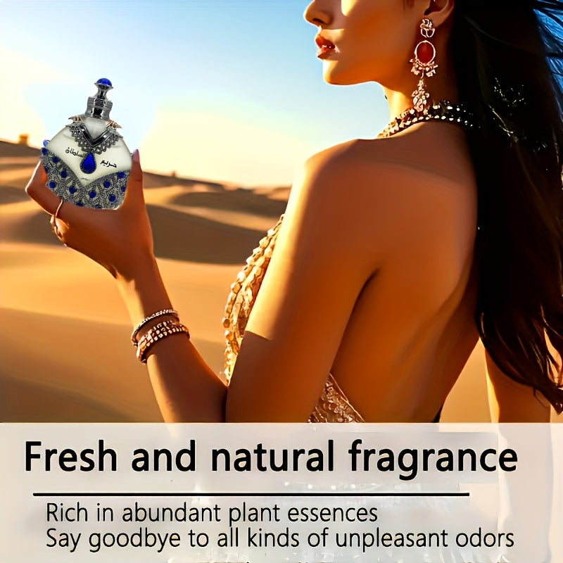 Arabian lady perfume, rich in abundant plant essences, with a fresh fragrance. It is a lady's light luxury scent, suitable for the entire body. It can be used all year round. The appearance is elegant. The bottle is convenient for storage, Perfume For Wo
