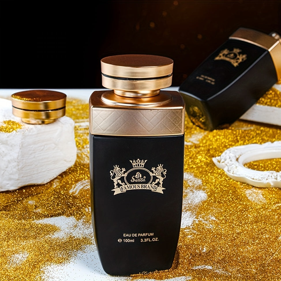 SELEION FAMOUS BRAND Men's perfume, an aquatic wooden perfume, has a lasting fragrance and rich layers. It is packed in gift boxes and is suitable for daily office work, travel and gifts. 100ml