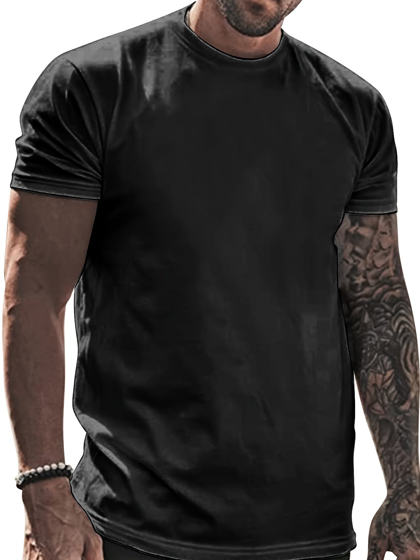 'Until I Said Amen' God Jesus Print T Shirt, Tees For Men, Casual Short Sleeve Tshirt For Summer Spring Fall, Tops As Gifts