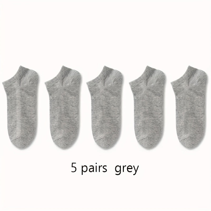1/5/10/30 Pairs of Socks for Men and Women, Black and White Thin Ankle Socks, No-Wash, Deodorant, Sweat Absorbing, Summer Thin, Foot Bath, Boat Socks, Sweat-Resistant