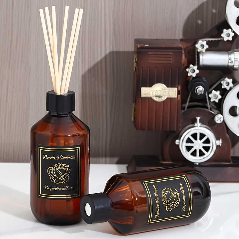 1Pc200Ml Diffuser, 6 Reeds Emit Rich Fragrance, Multiple Fragrances Available