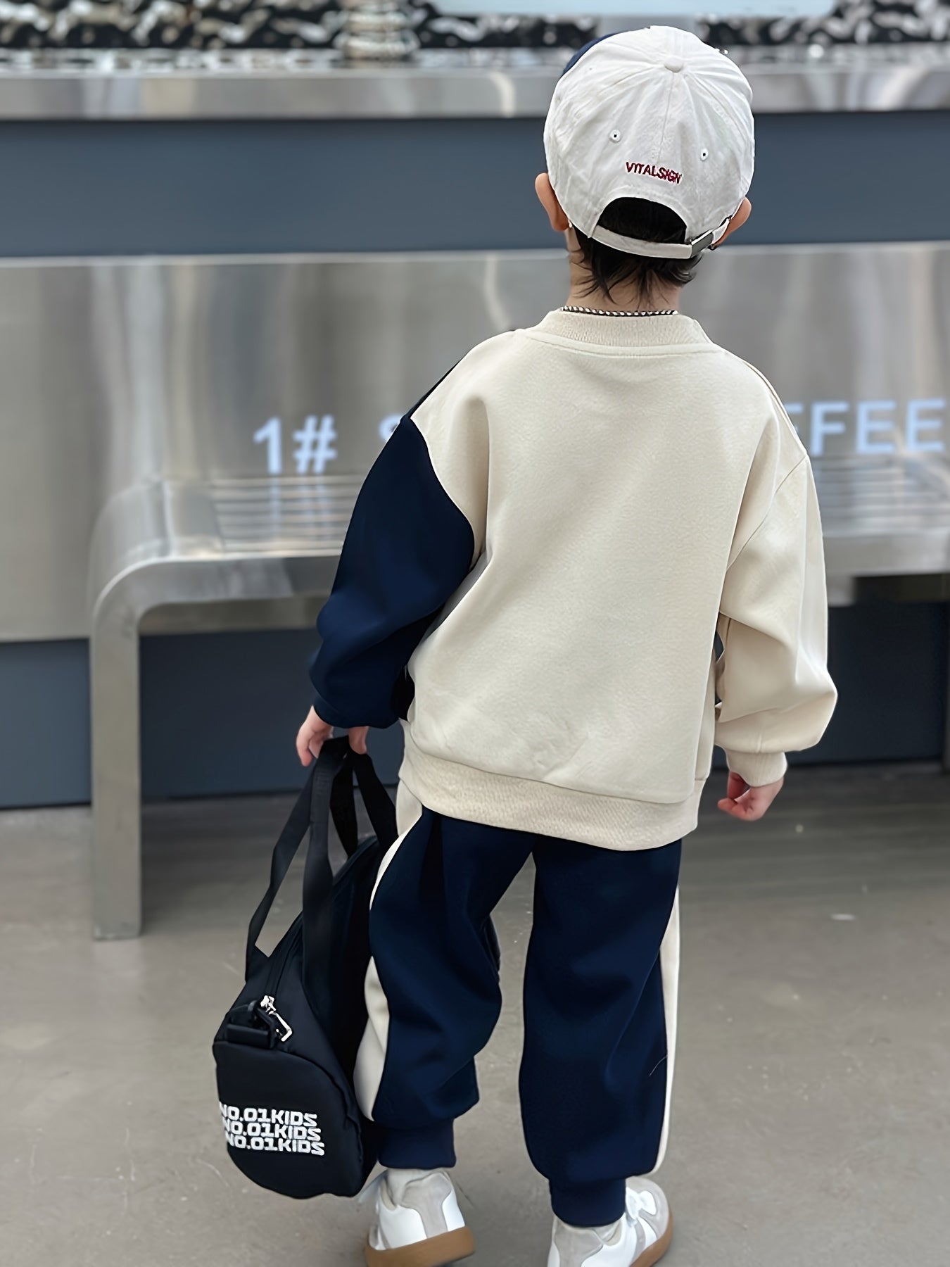 Boys' Teeth Set 2025 Spring/Fall New Stylish Casual Sweatshirt Two-Piece Outfit Cartoon Clothes, Perfect for, Boys Outfit Sets, Boys Sets, Boys Co Ord Set, Stylish Clothes For Boys, Little Boys Clothes, Boys Set Clothes, Boys Sweatshirts, Track Suit For
