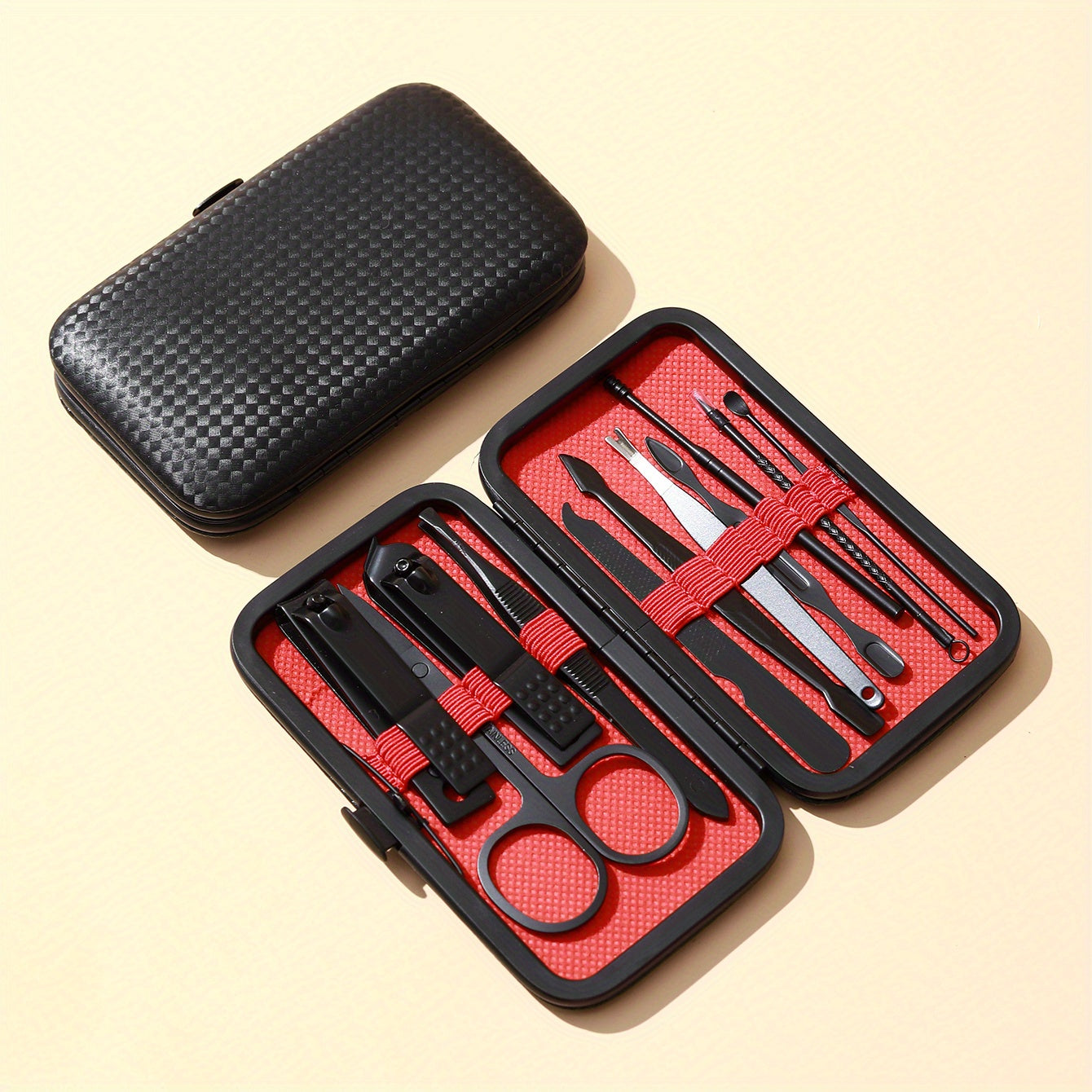 7/11/18 pcs Professional Manicure and Pedicure Kit - Includes Stainless Steel Cuticle Nipper, Nail Clippers, Scissors, and Nail Polish Tools - Perfect for Home Grooming and Salon Use