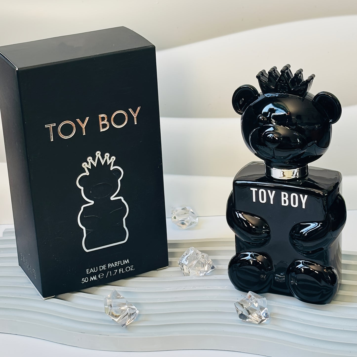 TOY Men'S Cologne - Wood Scented Eau de Parfum with Floral & Woody Notes, 100ml/3.4fl.oz. - Stylish Black & Golden Gift for Him, Father'S Day, Birthdays, Anniversaries, Novelty Perfume Bottle, Luxury Packaging, Highquality Fragrance