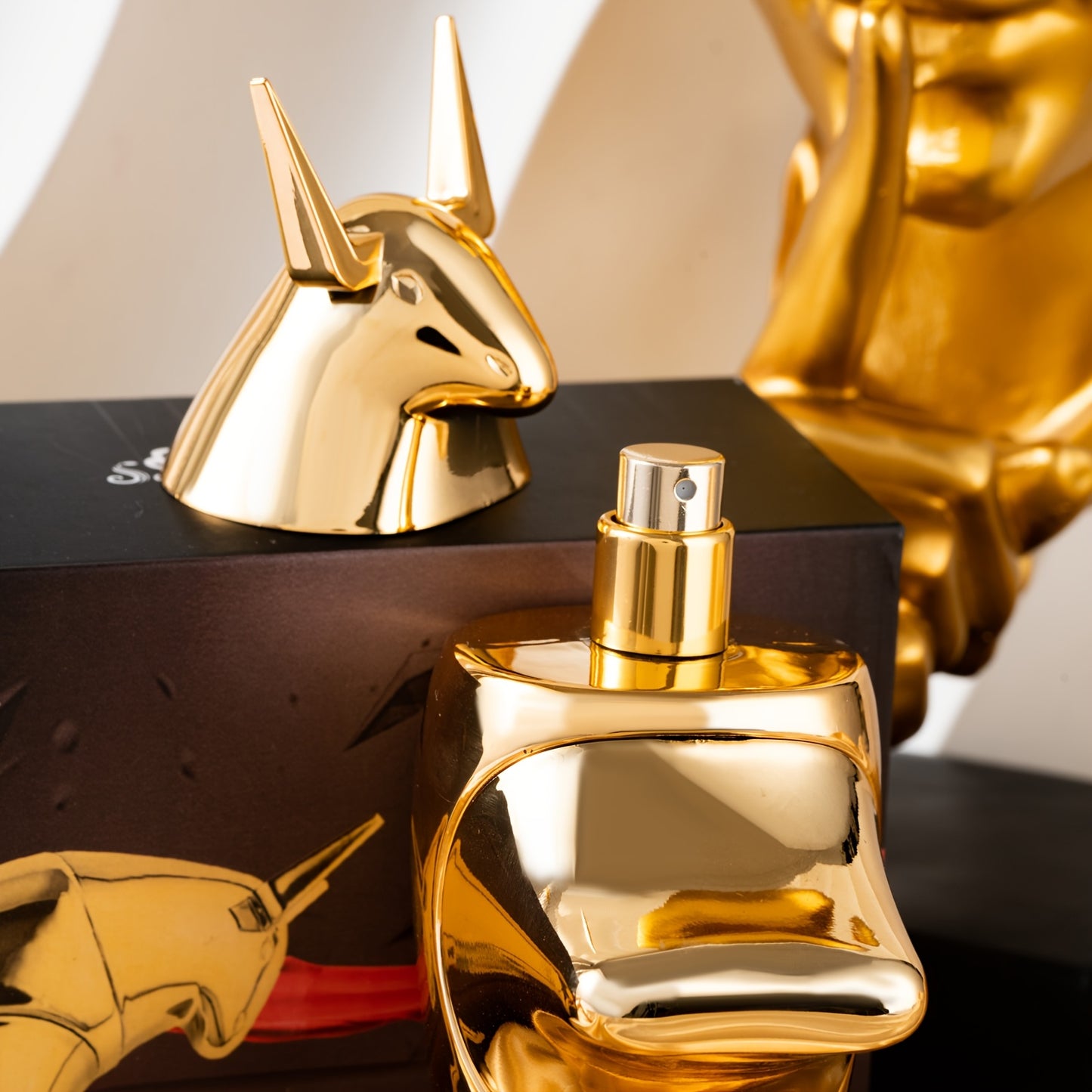 Energy Men's Long-Lasting Eau De Parfum - Spicy Woody Fragrance with Bold Scent, Elegant Golden Design, Formula - Day to Night Perfume for Everyday & Formal Events, Special Occasion Scent, Luxury Fragrance Design, Quality Packaging Design, Sophisticated
