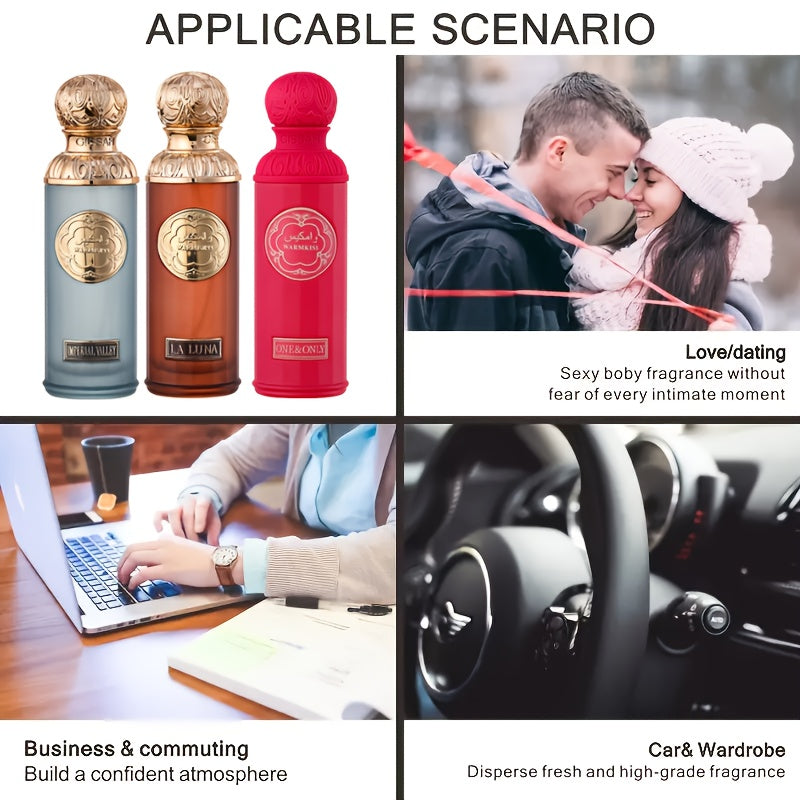 Men'S Dubai Perfume, Featuring a Premium Woody Fragrance, Is a Middle Eastern Cologne Suitable for Daily Wear, Gatherings, Parties, And Festive Occasions. It Is Highly Recommended As a Perfect Gift for Valentine'S Day for Your Boyfriend Or Husband.