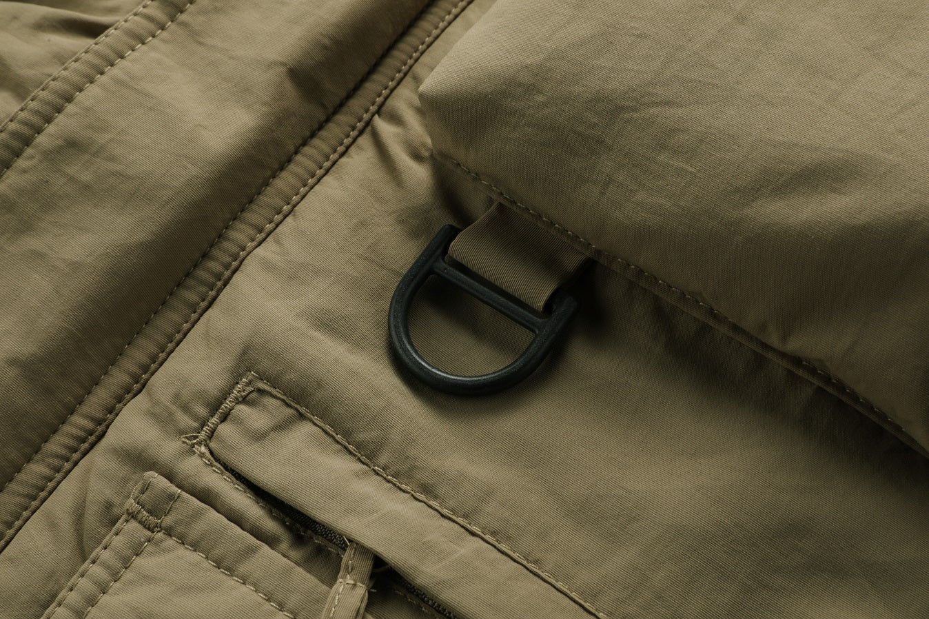 WarmthMax Cargo Jacket for Men - Fleece Lined, Removable Hood, Military Style, Water Resistant, Breathable, and Adjustable Fit for Outdoor Activities
