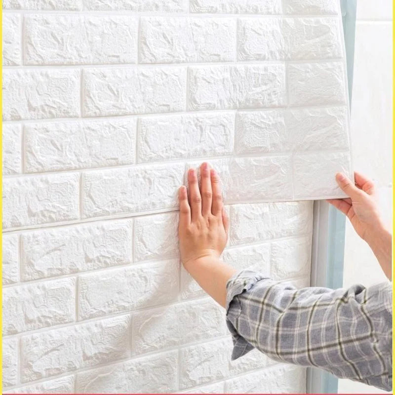 1-30Pcs 35x30cm Wall Panels Stickers Wallpaper Background Decoration Bedroom for Living Room DIY 3D Waterproof Kitchen Home