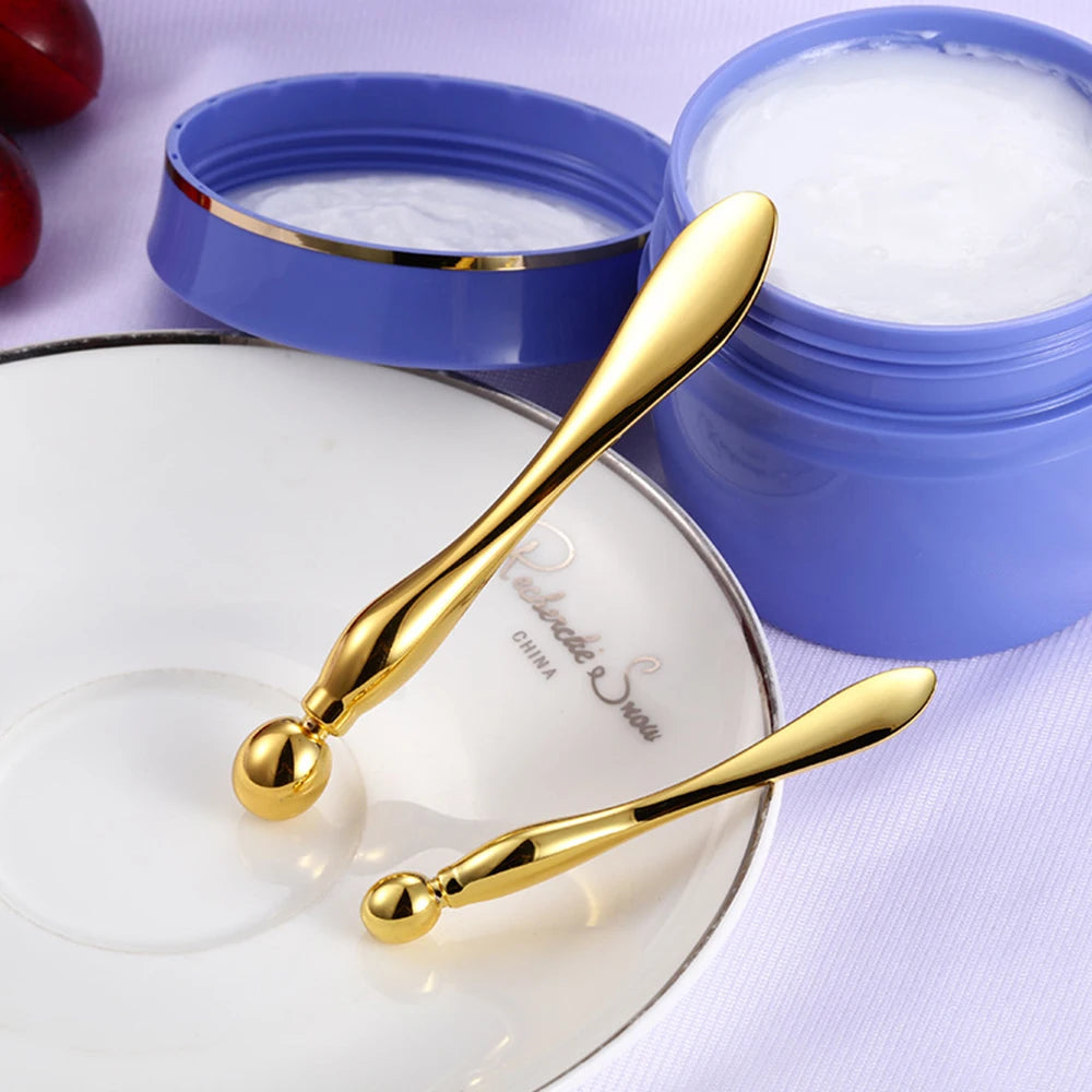 1PC Eye Cream Massage Stick Stainless Steel Applicator Face Massager Wand Facial Skincare Cosmetic Beauty Tool Dropshipping