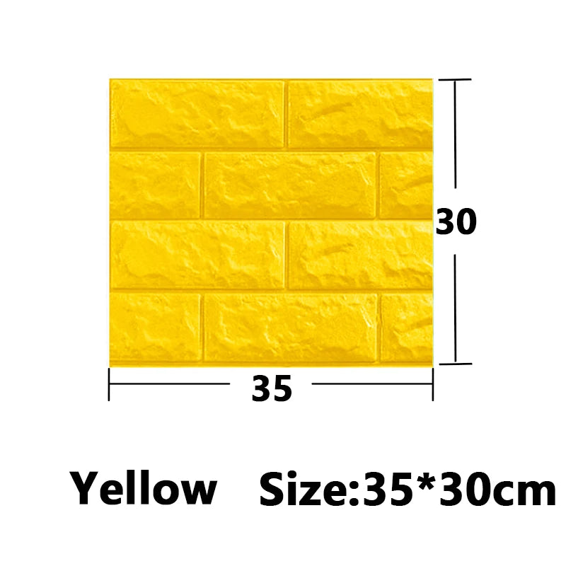 1-30Pcs 35x30cm Wall Panels Stickers Wallpaper Background Decoration Bedroom for Living Room DIY 3D Waterproof Kitchen Home