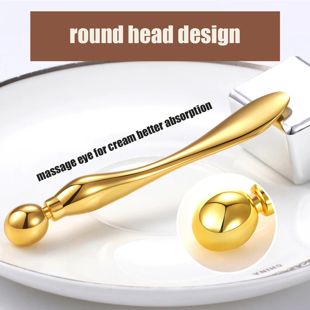 1PC Eye Cream Massage Stick Stainless Steel Applicator Face Massager Wand Facial Skincare Cosmetic Beauty Tool Dropshipping