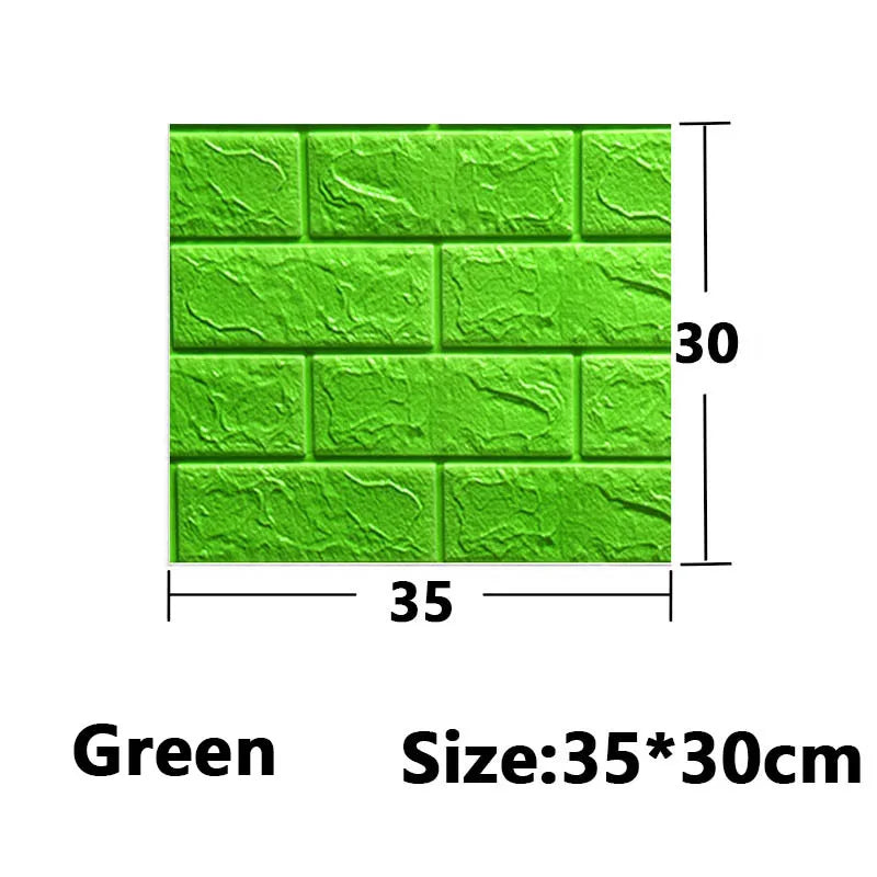 1-30Pcs 35x30cm Wall Panels Stickers Wallpaper Background Decoration Bedroom for Living Room DIY 3D Waterproof Kitchen Home
