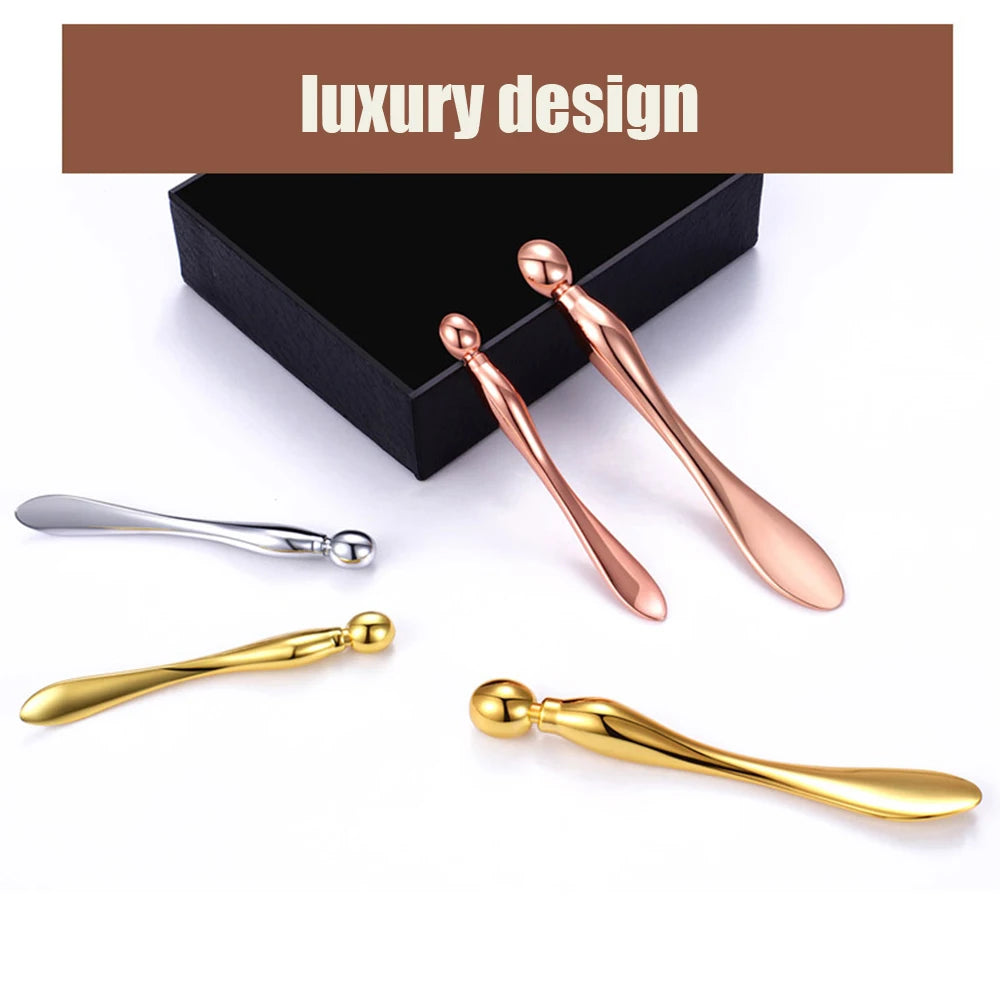 1PC Eye Cream Massage Stick Stainless Steel Applicator Face Massager Wand Facial Skincare Cosmetic Beauty Tool Dropshipping