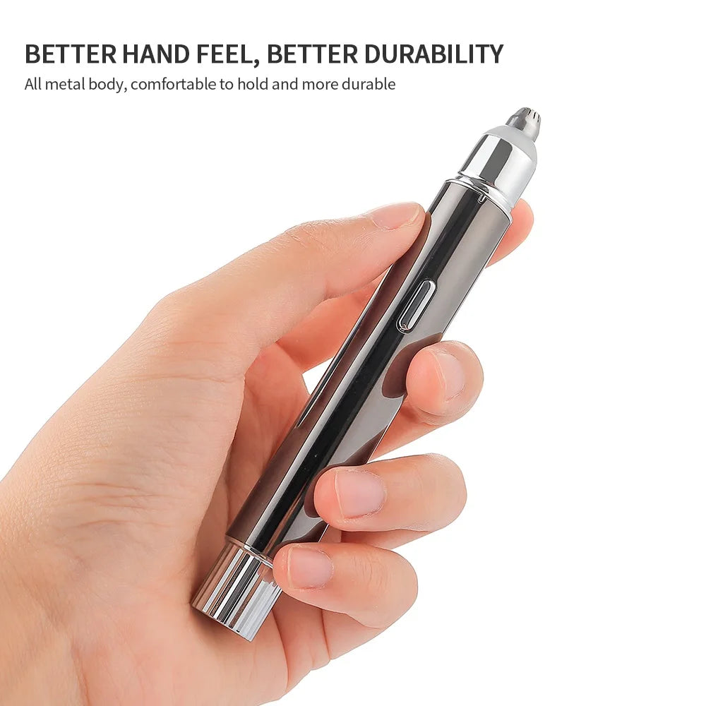 Electric Eyebrow Trimmer Epilator With Light Portable Mini Hair Shaver Facial Hair Removal Razor Lip Hair Fuzz Beard Remover