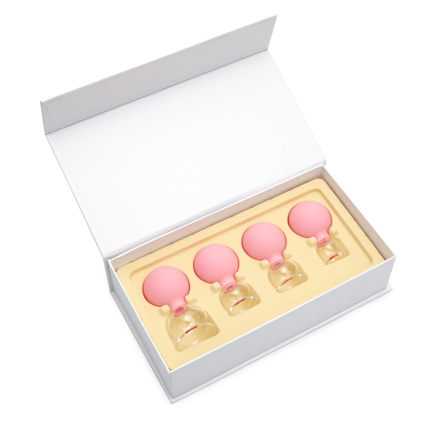 Glass Silicone Cupping Cups Set Face Body Vacuum Suction Massage Cups Anti Cellulite Cans Facial Cupping Jars Health Care Gift