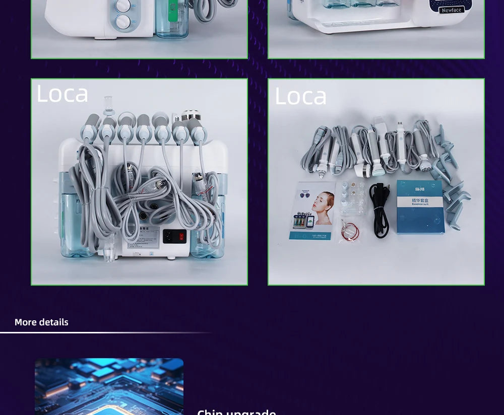 New Portable Aqua Peel Hydra Solution Facial Small Bubble H2o2 Cleaning Facial Machine