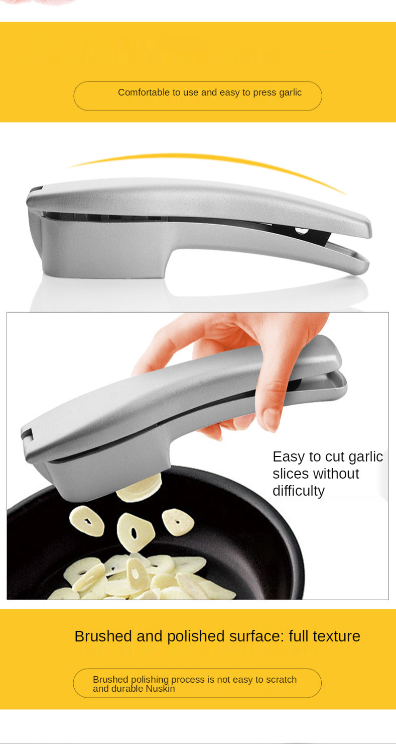 Kitchen household manual garlic press aluminum alloy garlic garlic garlic maker garlic squeeze garlic garlic press gadget