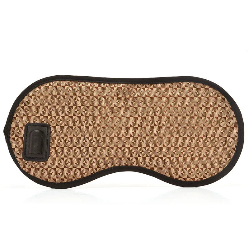 Electric Jade Eye Stone Mask Tourmaline Heating Eye Massager Hot Compress For Eye Muscle Relaxation Relieve Insomnia
