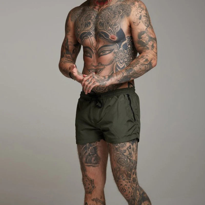 2025 Men Casual Shorts New Gyms Fitness Bodybuilding Shorts Mens Summer Casual Cool Short Pants Male Jogger Workout Beach