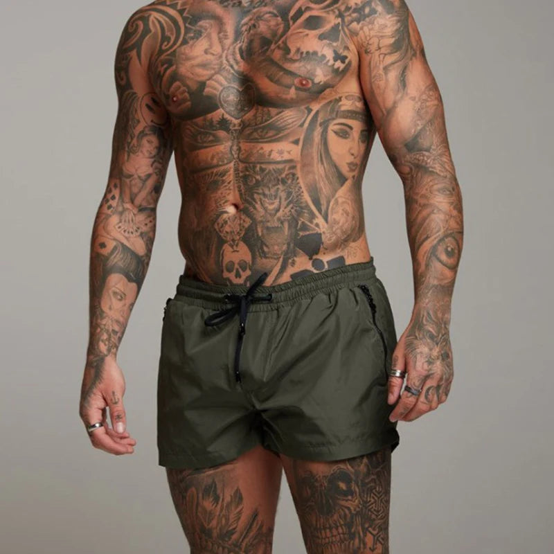 2025 Men Casual Shorts New Gyms Fitness Bodybuilding Shorts Mens Summer Casual Cool Short Pants Male Jogger Workout Beach