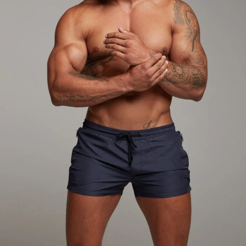 2025 Men Casual Shorts New Gyms Fitness Bodybuilding Shorts Mens Summer Casual Cool Short Pants Male Jogger Workout Beach