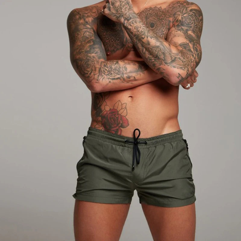 2025 Men Casual Shorts New Gyms Fitness Bodybuilding Shorts Mens Summer Casual Cool Short Pants Male Jogger Workout Beach