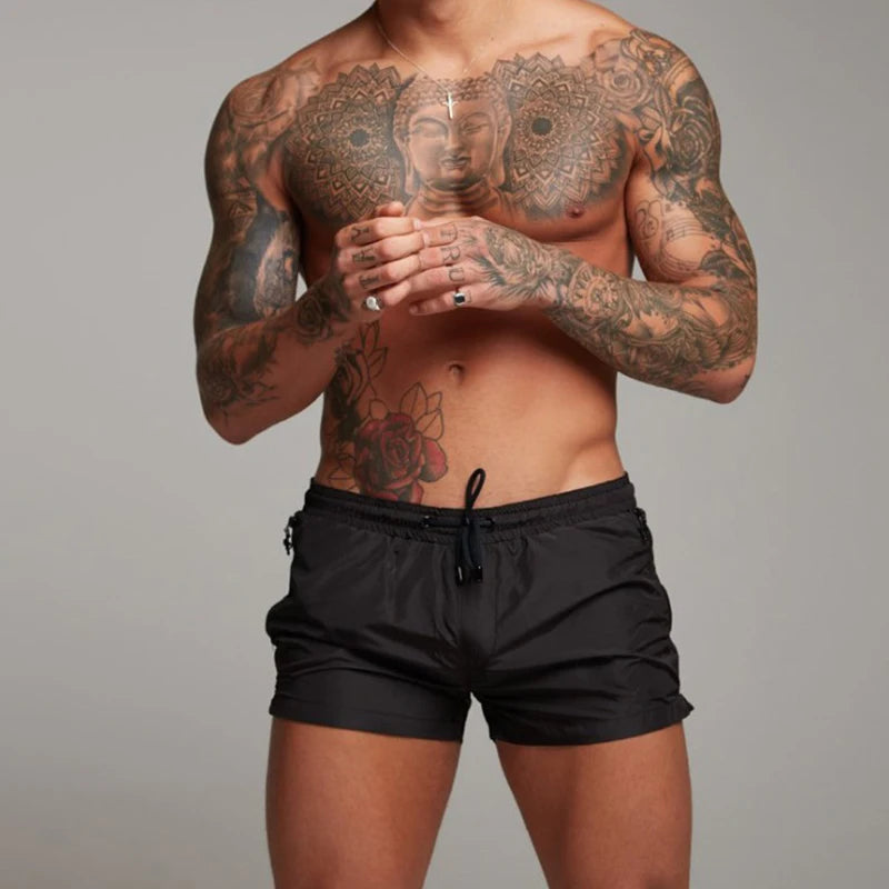 2025 Men Casual Shorts New Gyms Fitness Bodybuilding Shorts Mens Summer Casual Cool Short Pants Male Jogger Workout Beach