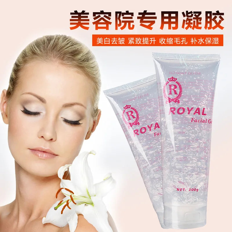 1Pcs 300ml Ultrasonic RF Lifting Skin Wrinkle Moisturizing Facial Cream Gel Tighten Rejuvenate Body Massage Machine