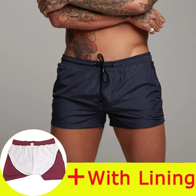 2025 Men Casual Shorts New Gyms Fitness Bodybuilding Shorts Mens Summer Casual Cool Short Pants Male Jogger Workout Beach