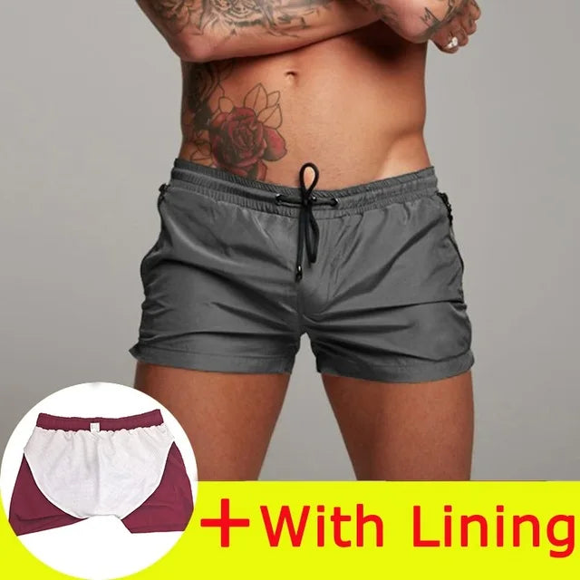 2025 Men Casual Shorts New Gyms Fitness Bodybuilding Shorts Mens Summer Casual Cool Short Pants Male Jogger Workout Beach