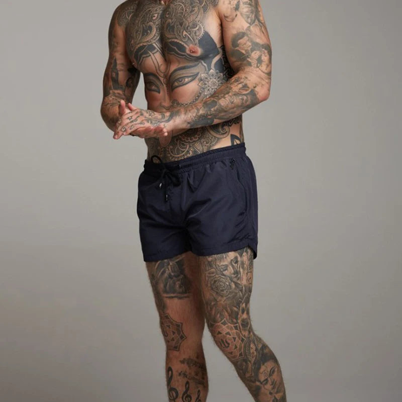 2025 Men Casual Shorts New Gyms Fitness Bodybuilding Shorts Mens Summer Casual Cool Short Pants Male Jogger Workout Beach