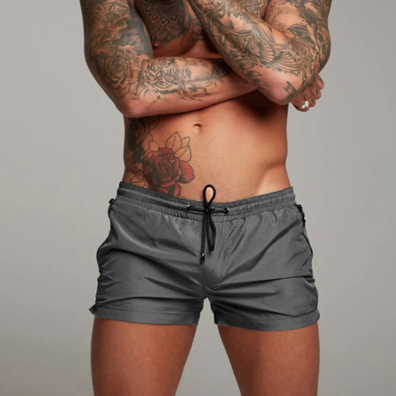 2025 Men Casual Shorts New Gyms Fitness Bodybuilding Shorts Mens Summer Casual Cool Short Pants Male Jogger Workout Beach