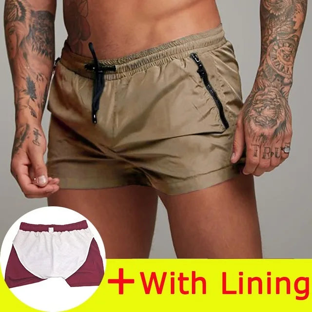 2025 Men Casual Shorts New Gyms Fitness Bodybuilding Shorts Mens Summer Casual Cool Short Pants Male Jogger Workout Beach