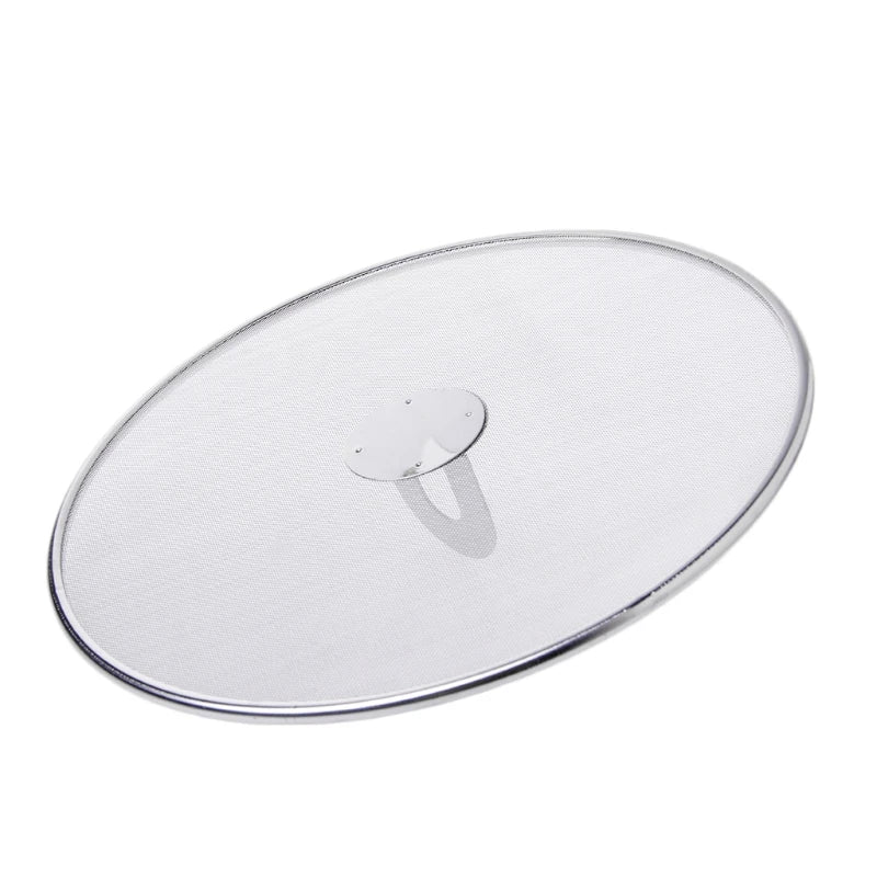 Frying Pan Cover Splatter Screen Splatter Screen Spill Proof Kitchen Oil Proofing Lid Filter Foldable Hand