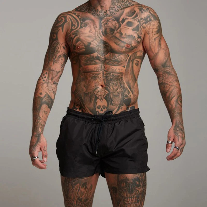 2025 Men Casual Shorts New Gyms Fitness Bodybuilding Shorts Mens Summer Casual Cool Short Pants Male Jogger Workout Beach