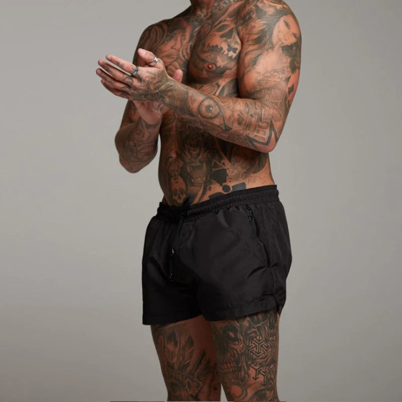 2025 Men Casual Shorts New Gyms Fitness Bodybuilding Shorts Mens Summer Casual Cool Short Pants Male Jogger Workout Beach