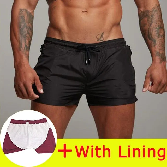 2025 Men Casual Shorts New Gyms Fitness Bodybuilding Shorts Mens Summer Casual Cool Short Pants Male Jogger Workout Beach