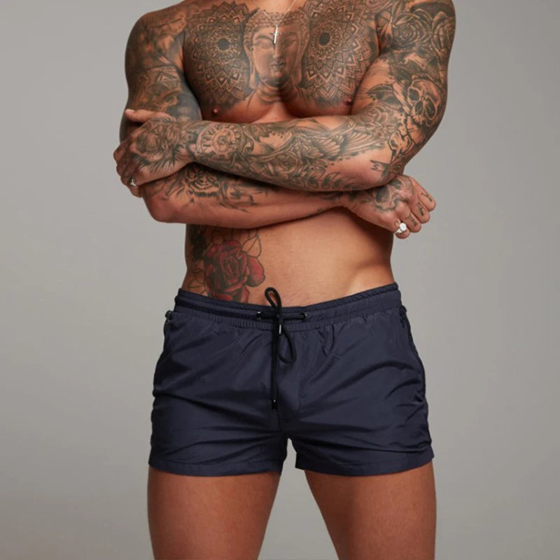 2025 Men Casual Shorts New Gyms Fitness Bodybuilding Shorts Mens Summer Casual Cool Short Pants Male Jogger Workout Beach