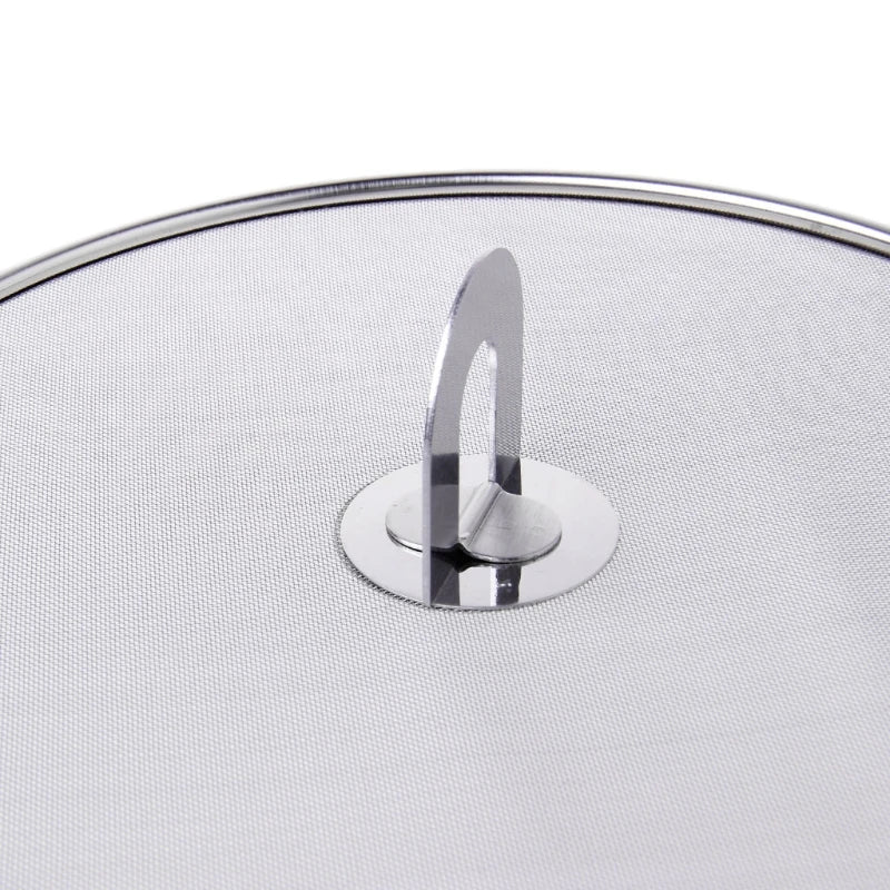 Frying Pan Cover Splatter Screen Splatter Screen Spill Proof Kitchen Oil Proofing Lid Filter Foldable Hand