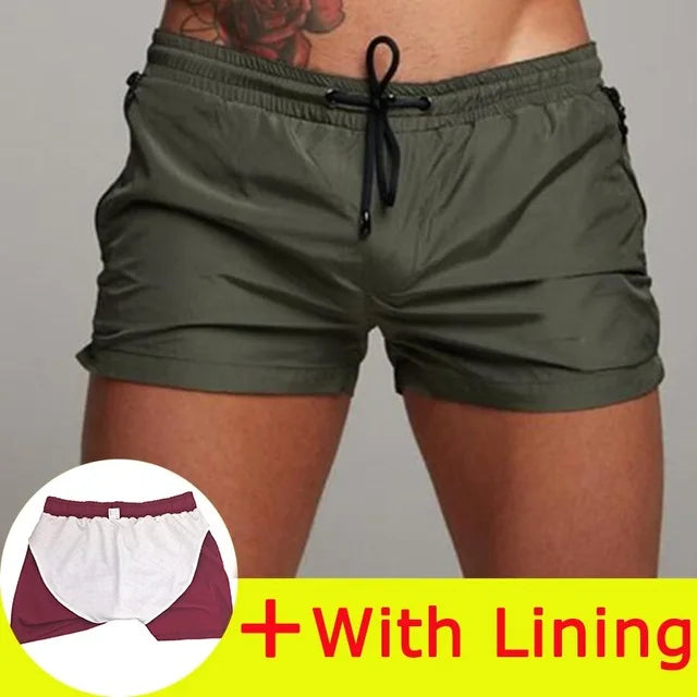 2025 Men Casual Shorts New Gyms Fitness Bodybuilding Shorts Mens Summer Casual Cool Short Pants Male Jogger Workout Beach